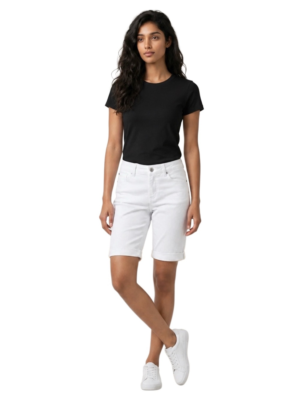 Buffalo David Bitton Mid-Rise Samuella Bermuda Shorts